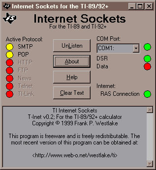 TI Internet Sockets